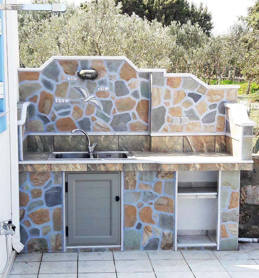 Elafonisos: Two Storey House On The Sea Front Екстериор снимка
